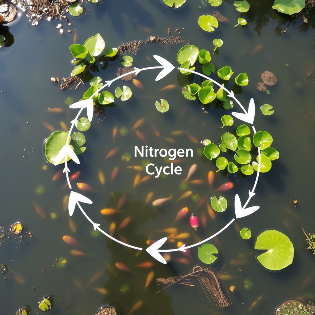 Chu trình nitơ trong hệ sinh thái ao nuôi thủy sản 