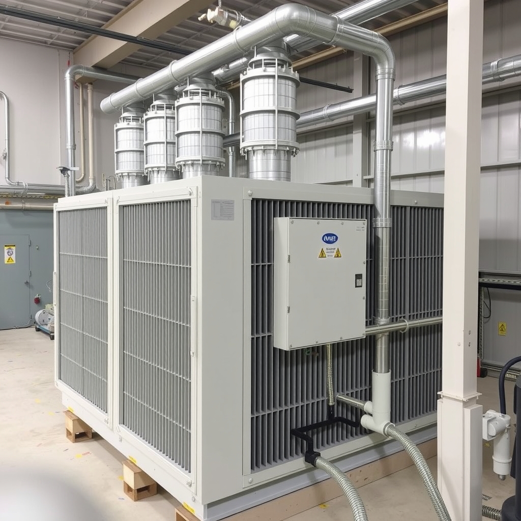 Hệ thống lọc bụi tĩnh điện công nghiệp 