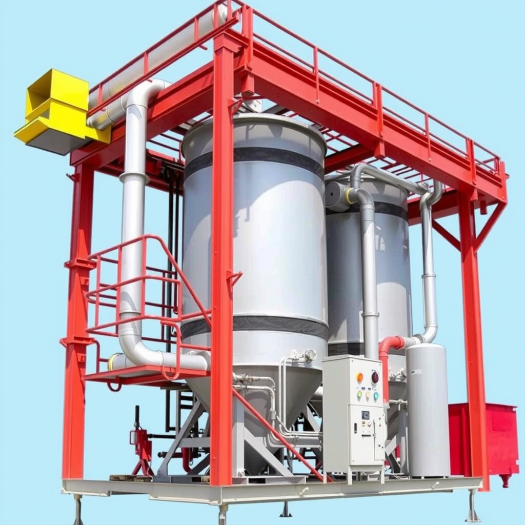 Hệ thống xử lý khí thải lò đốt rác 