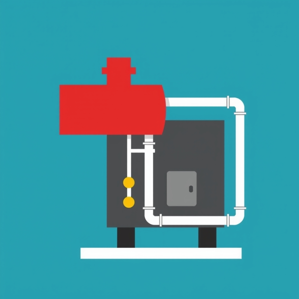 Sơ đồ hệ thống xử lý khí thải lò hơi 