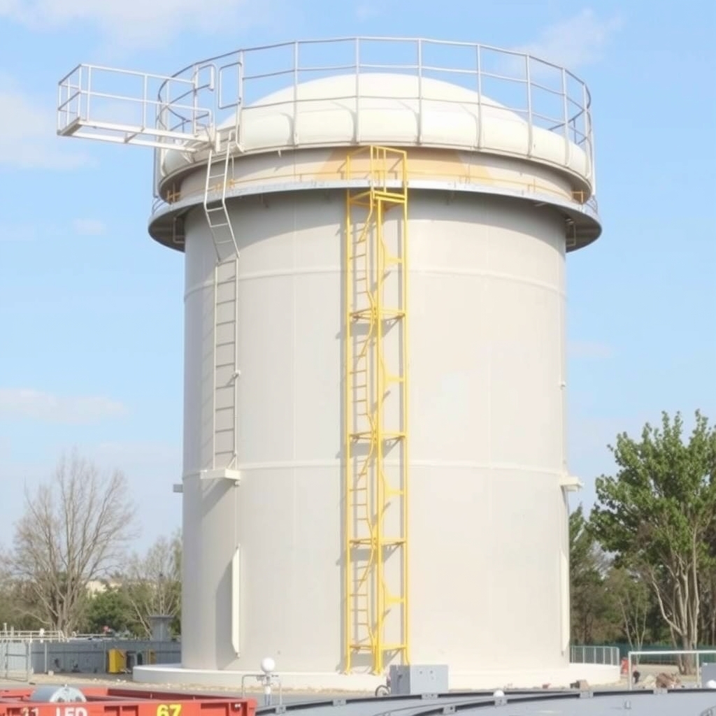 Tháp hấp thụ khí thải công nghiệp 