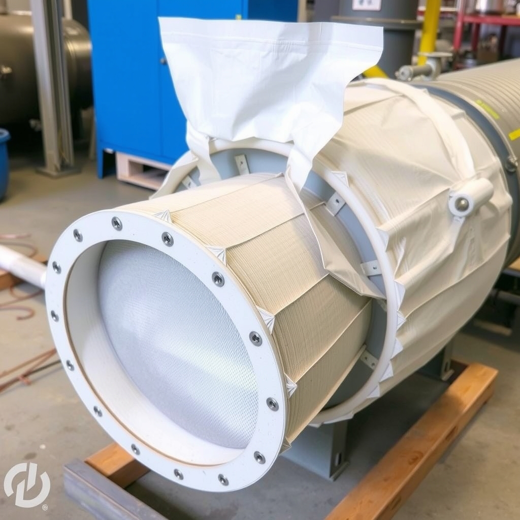 Thiết bị lọc bụi túi vải cho lò hơi 