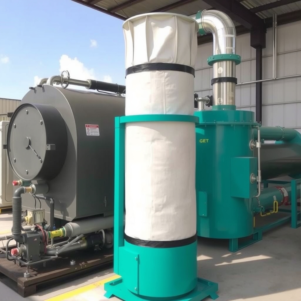 Công nghệ lọc bụi túi vải cho lò hơi FO 