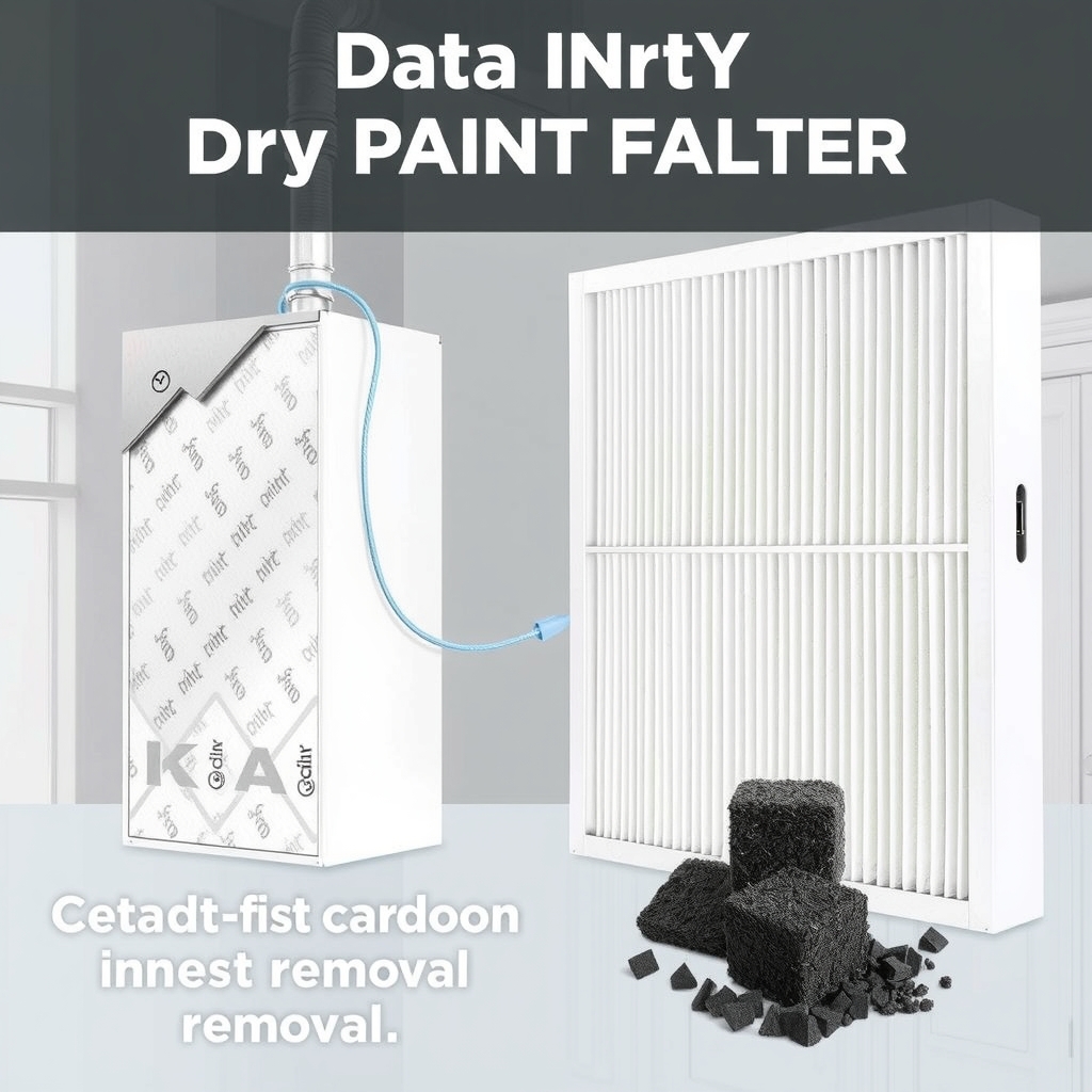 Hệ thống lọc bụi sơn khô kết hợp than hoạt tính khử mùi 