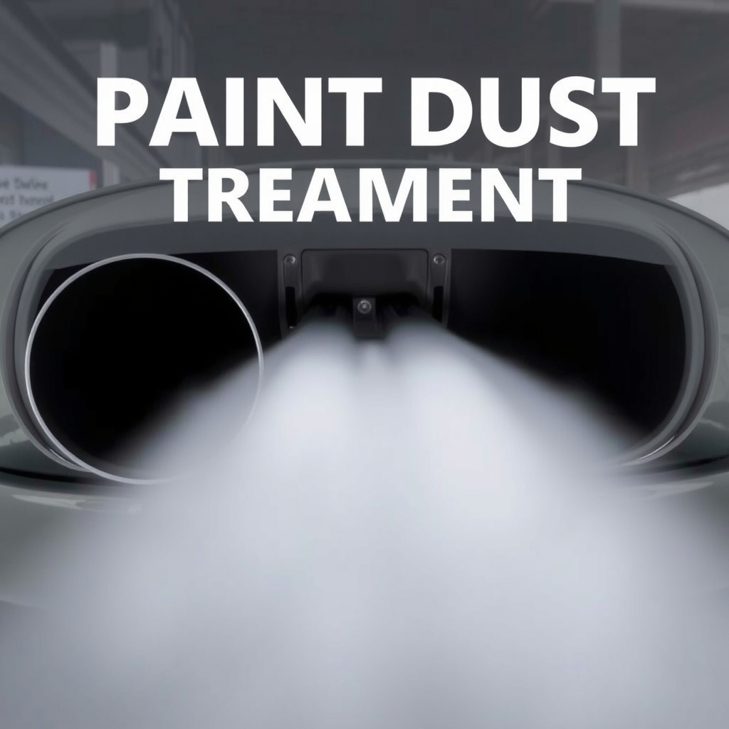 Hệ thống xử lý khí thải bụi sơn chuyên dụng 