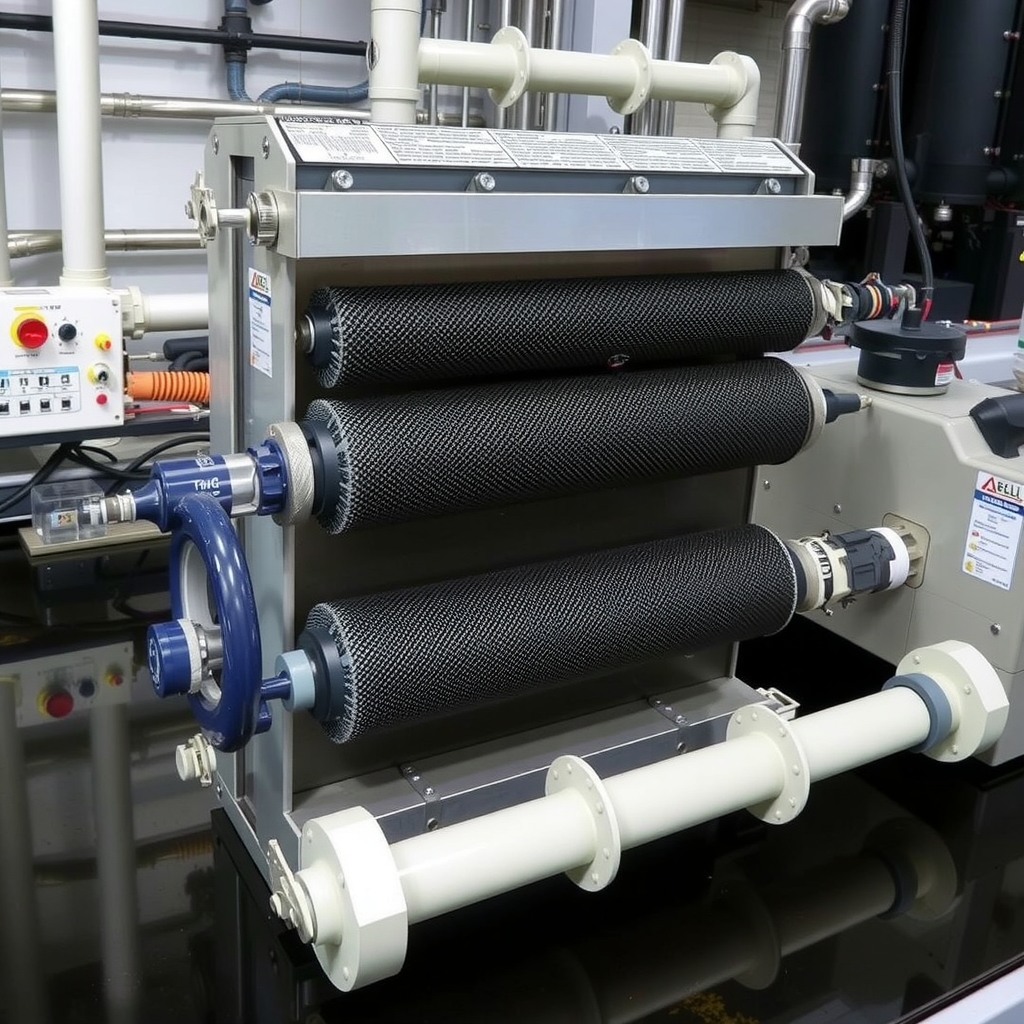 Modul màng MBR trong hệ thống xử lý nước thải 