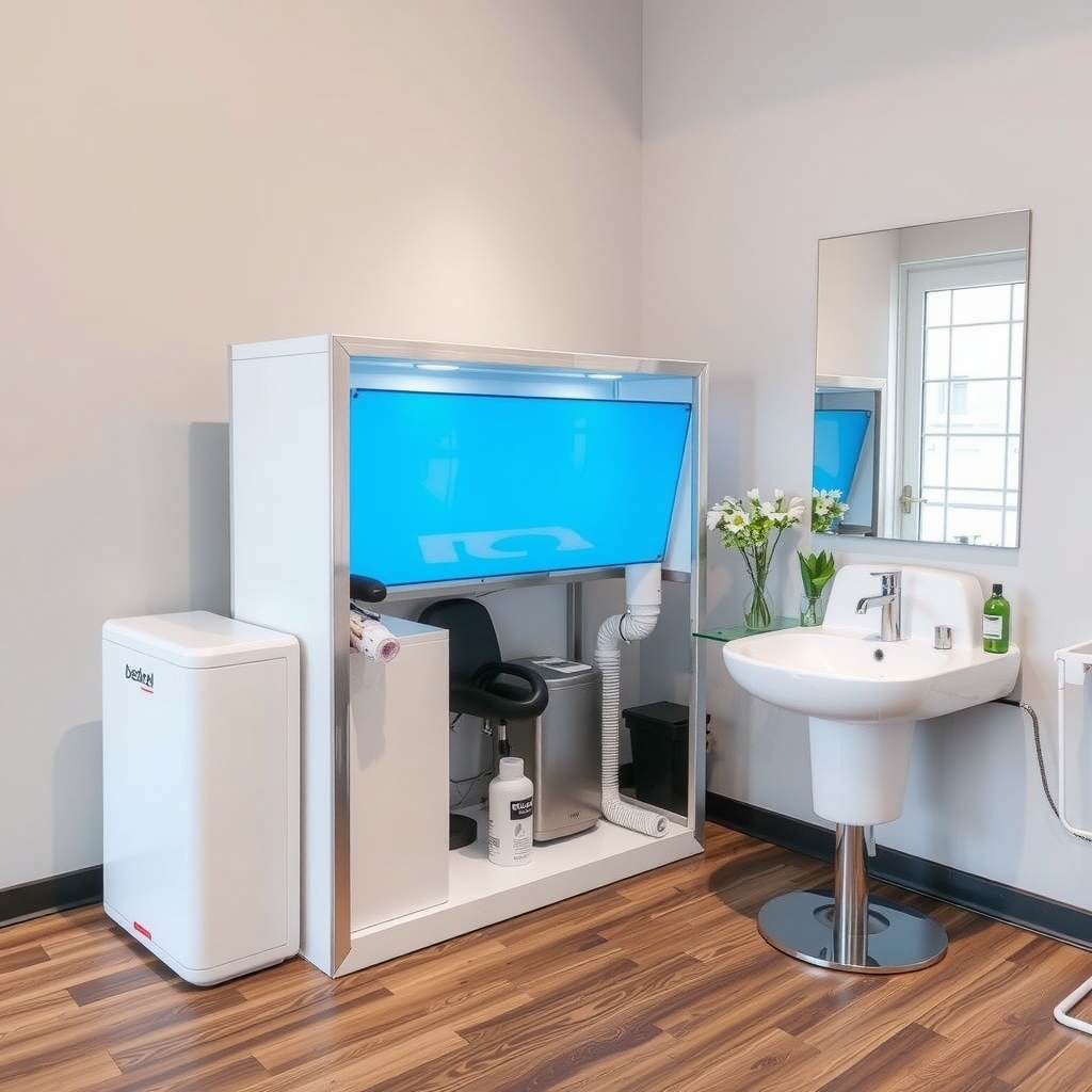 Module xử lý nước thải Compact cho thẩm mỹ viện 