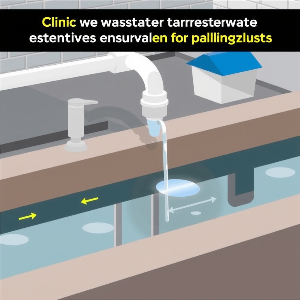 Quy trình xử lý nước thải phòng khám đảm bảo loại bỏ tác nhân gây ô nhiễm 