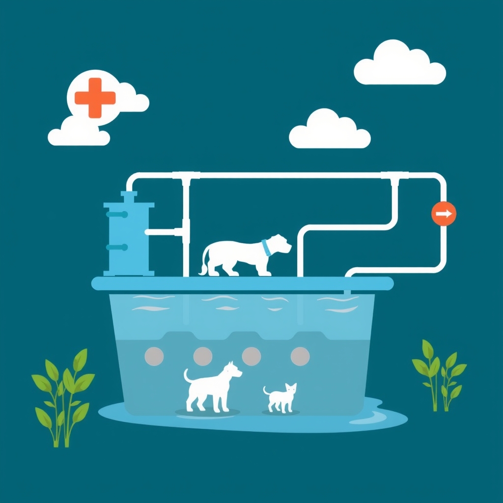 Quy trình xử lý nước thải phòng khám thú y 