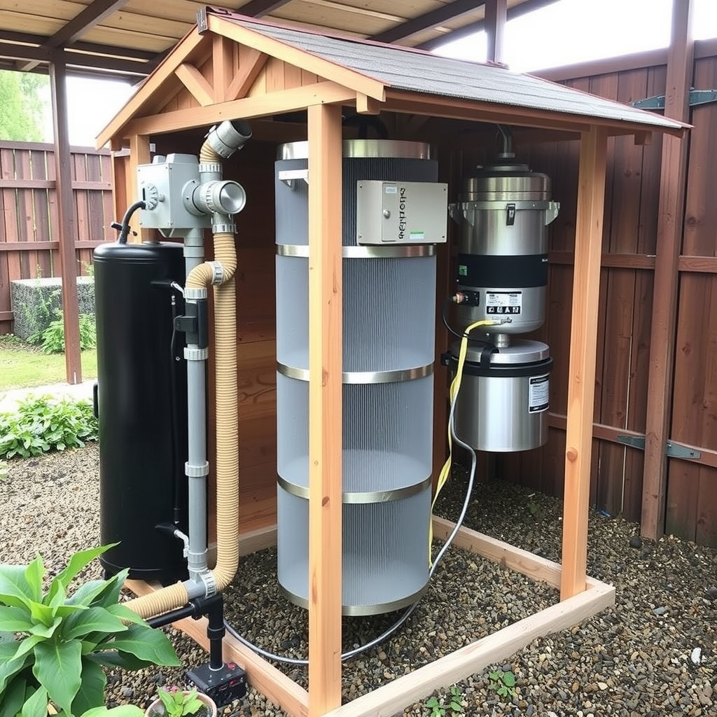 Hệ thống xử lý khí thải và lọc bụi túi vải hiệu suất cao đạt chuẩn