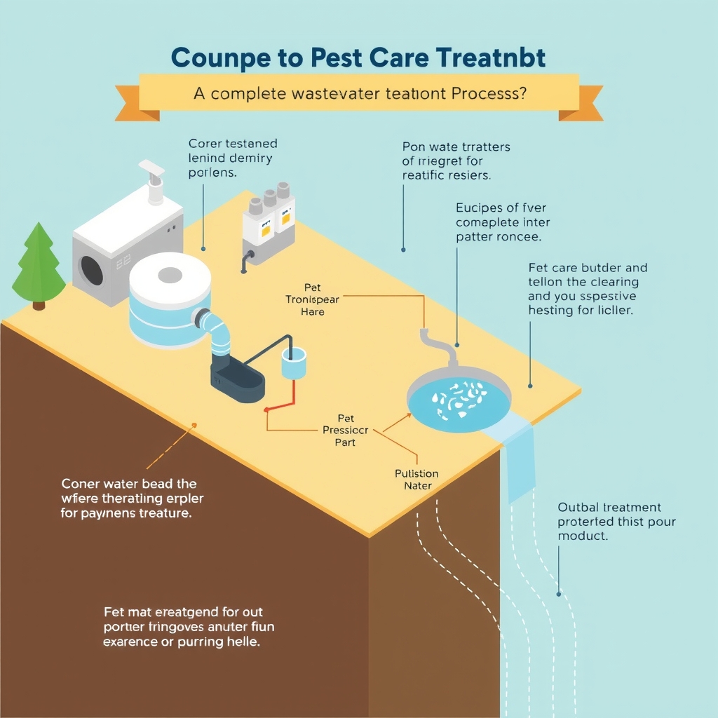 Xử lý nước thải trung tâm chăm sóc thú cưng: Quy trình chuẩn & Hiệu quả