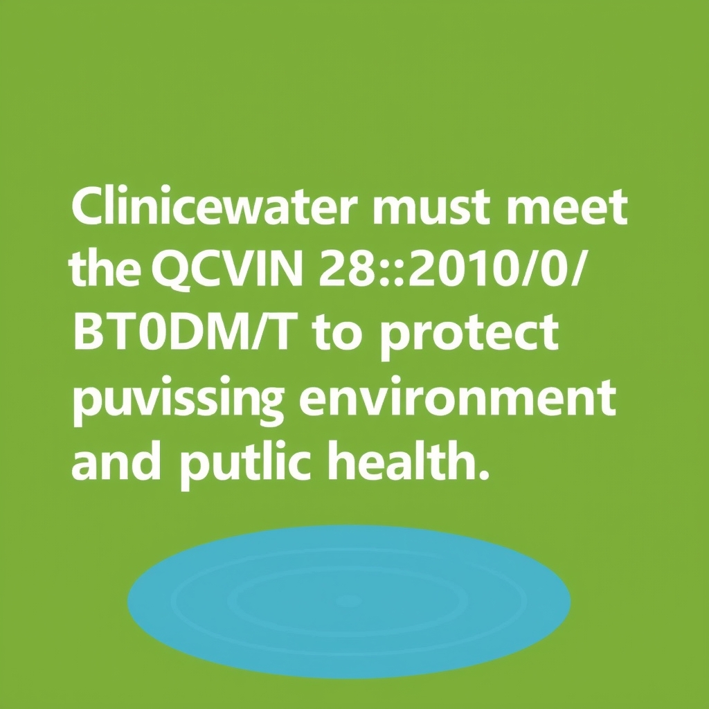 Hệ thống xử lý nước thải phòng khám: Giải pháp hiệu quả, tuân thủ QCVN